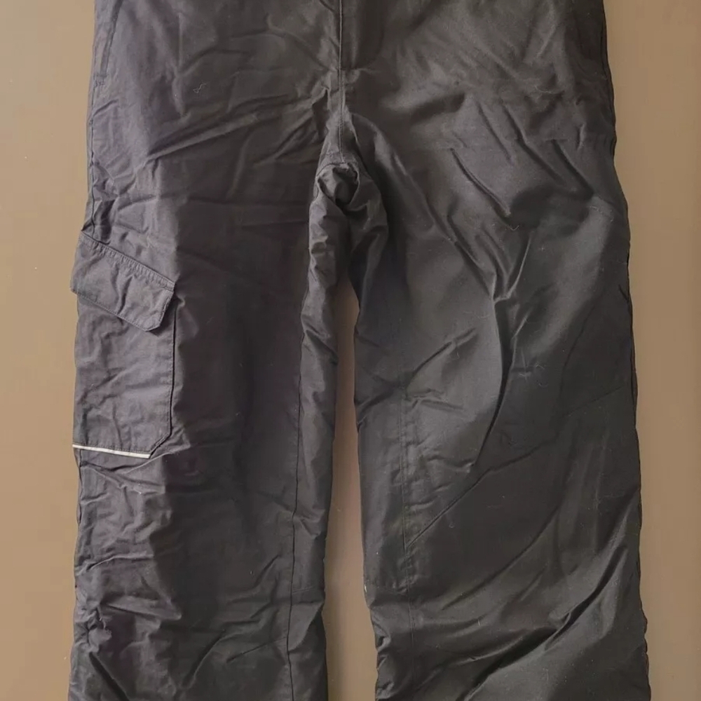 Columbia Bugaboo Omni-Tech Snowboard/Ski Pants, Black, Boys XL